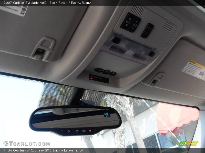 Black Raven / Ebony/Ebony 2007 Cadillac Escalade AWD
