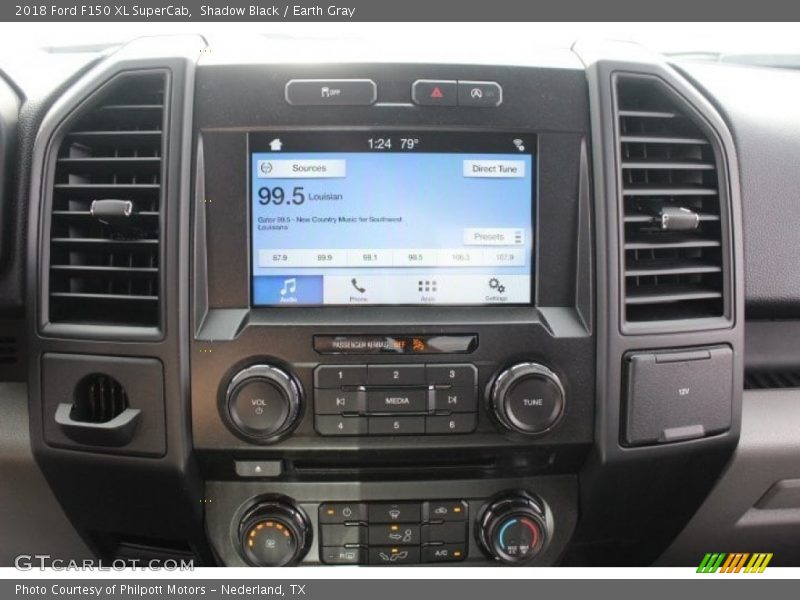 Shadow Black / Earth Gray 2018 Ford F150 XL SuperCab