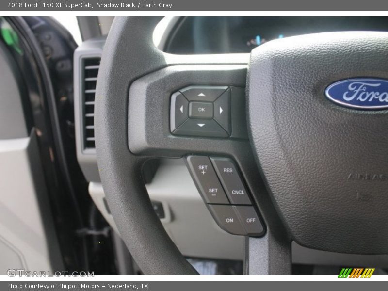 Shadow Black / Earth Gray 2018 Ford F150 XL SuperCab
