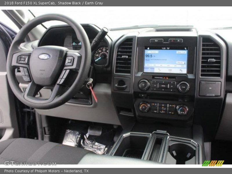 Shadow Black / Earth Gray 2018 Ford F150 XL SuperCab