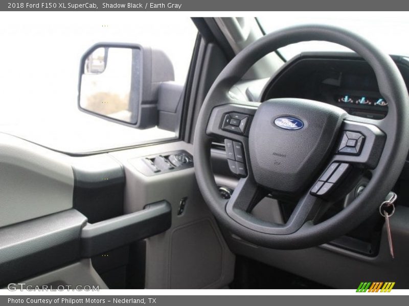 Shadow Black / Earth Gray 2018 Ford F150 XL SuperCab