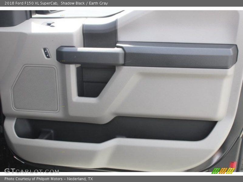 Shadow Black / Earth Gray 2018 Ford F150 XL SuperCab