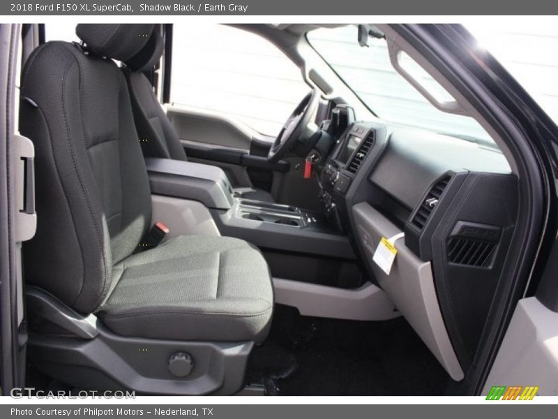 Shadow Black / Earth Gray 2018 Ford F150 XL SuperCab