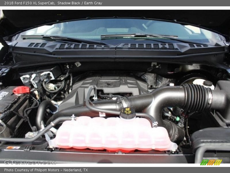Shadow Black / Earth Gray 2018 Ford F150 XL SuperCab