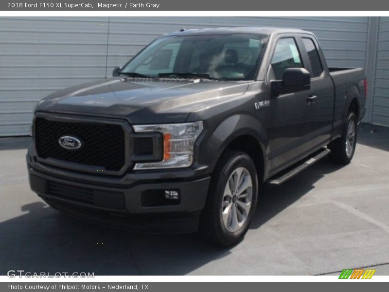Magnetic / Earth Gray 2018 Ford F150 XL SuperCab