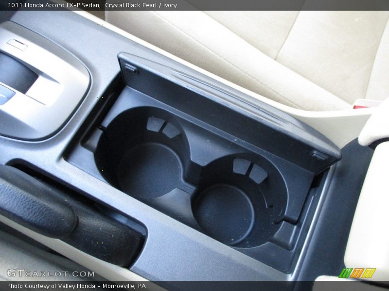 Crystal Black Pearl / Ivory 2011 Honda Accord LX-P Sedan