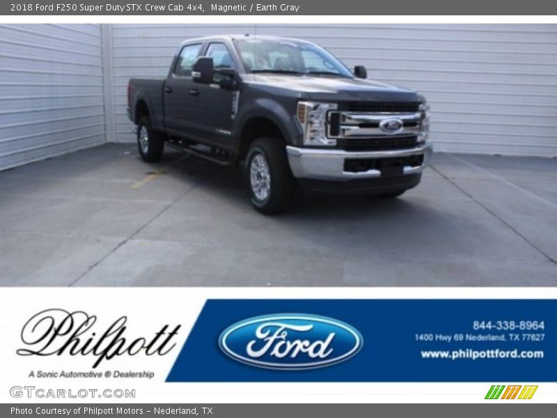 Magnetic / Earth Gray 2018 Ford F250 Super Duty STX Crew Cab 4x4