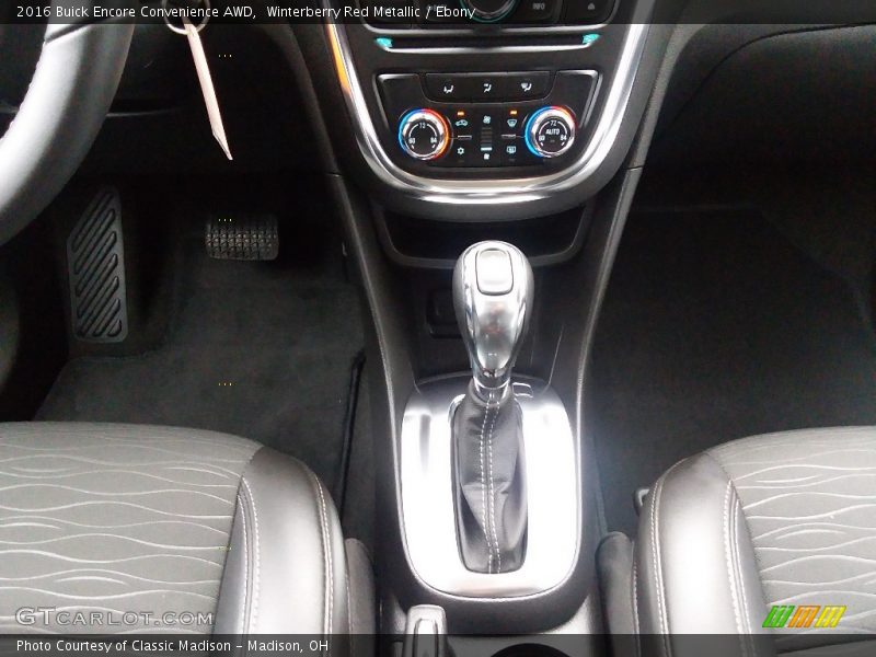 Winterberry Red Metallic / Ebony 2016 Buick Encore Convenience AWD