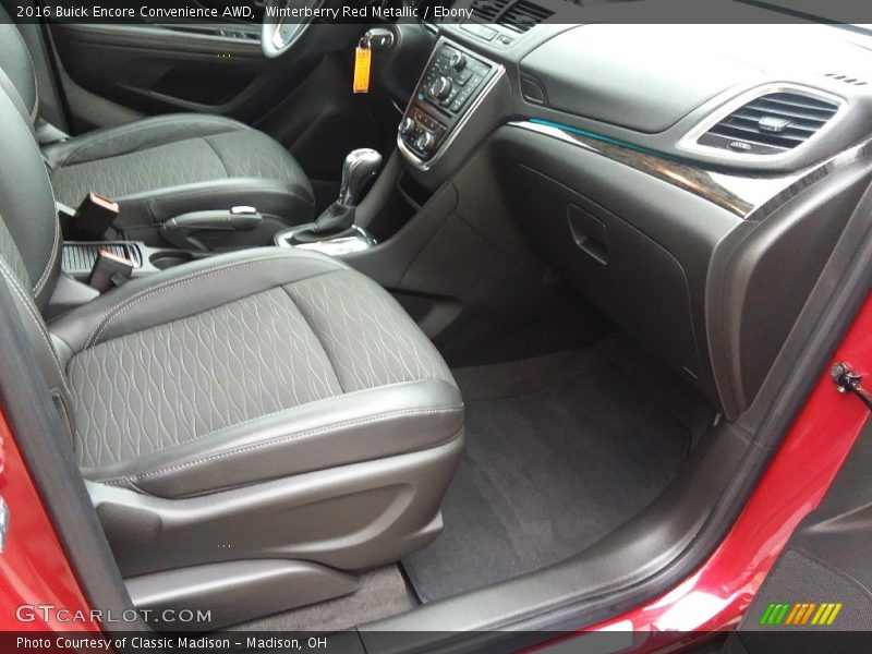 Winterberry Red Metallic / Ebony 2016 Buick Encore Convenience AWD