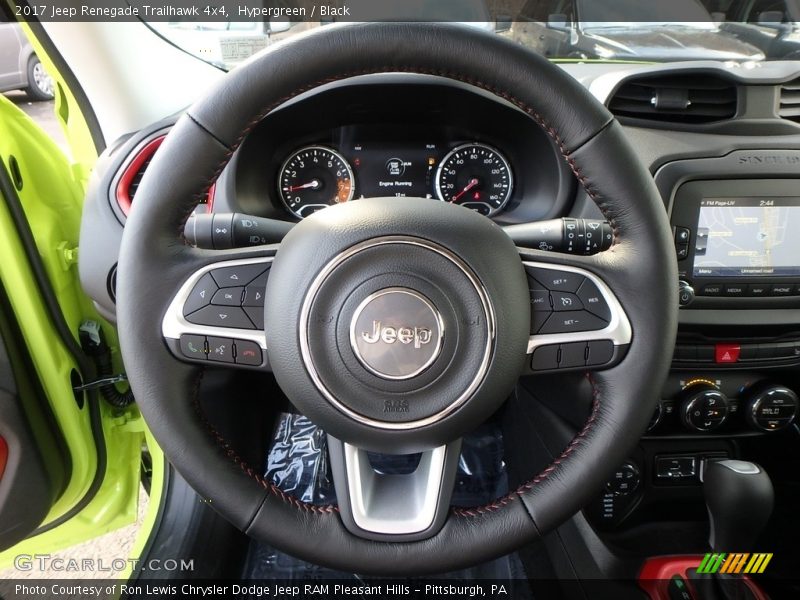 Hypergreen / Black 2017 Jeep Renegade Trailhawk 4x4