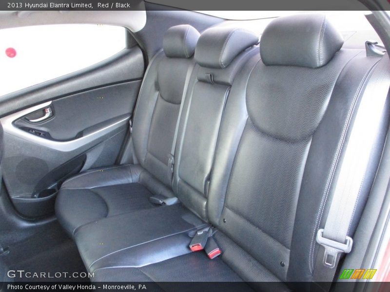 Red / Black 2013 Hyundai Elantra Limited
