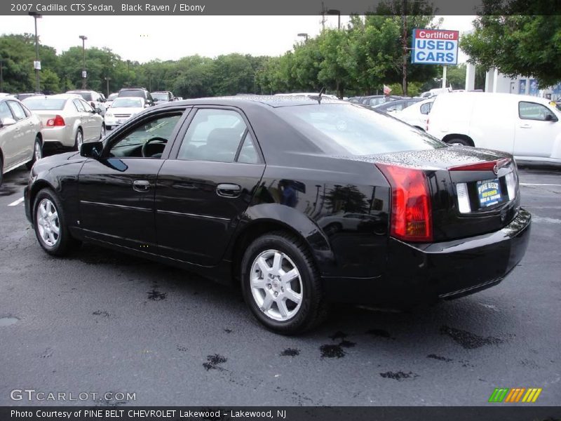 Black Raven / Ebony 2007 Cadillac CTS Sedan