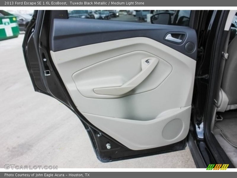 Tuxedo Black Metallic / Medium Light Stone 2013 Ford Escape SE 1.6L EcoBoost