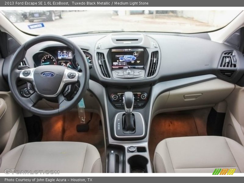Tuxedo Black Metallic / Medium Light Stone 2013 Ford Escape SE 1.6L EcoBoost