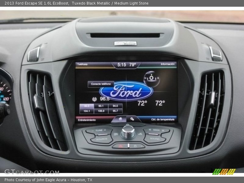 Tuxedo Black Metallic / Medium Light Stone 2013 Ford Escape SE 1.6L EcoBoost
