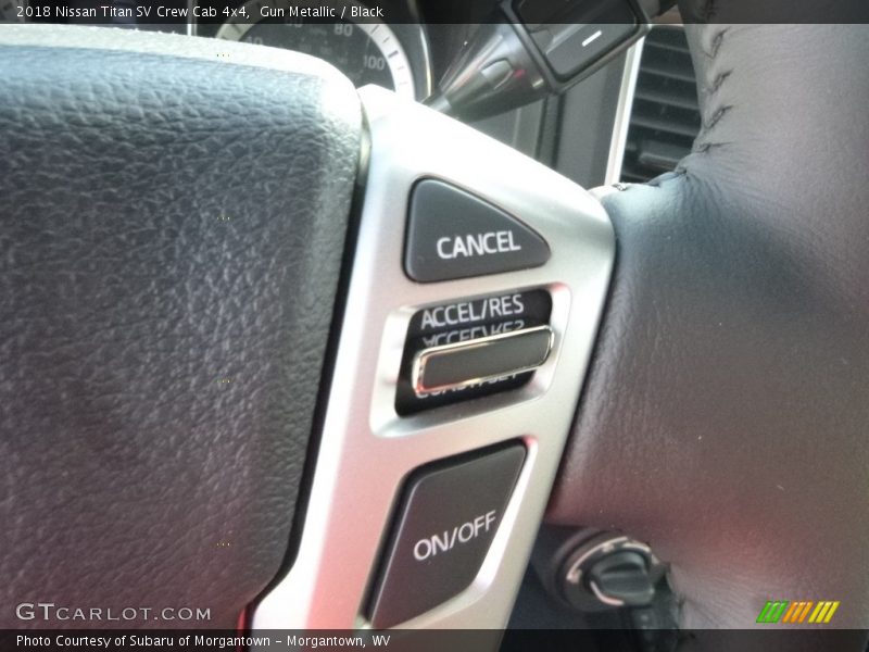 Gun Metallic / Black 2018 Nissan Titan SV Crew Cab 4x4