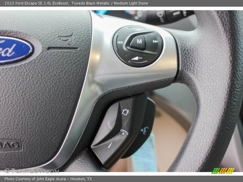Tuxedo Black Metallic / Medium Light Stone 2013 Ford Escape SE 1.6L EcoBoost