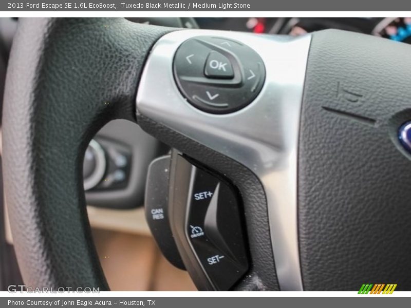 Tuxedo Black Metallic / Medium Light Stone 2013 Ford Escape SE 1.6L EcoBoost