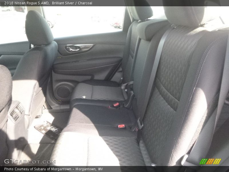 Brilliant Silver / Charcoal 2018 Nissan Rogue S AWD