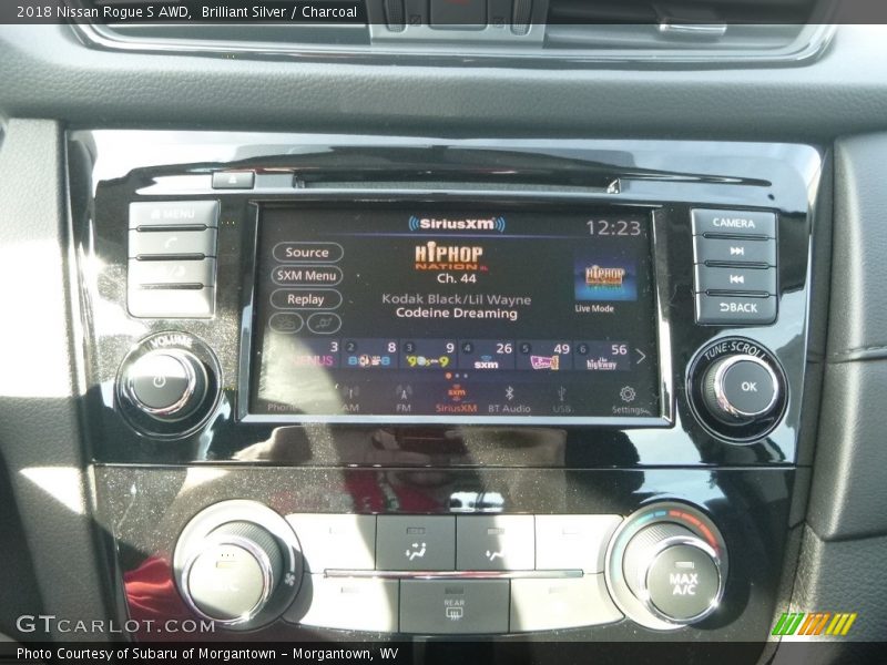Brilliant Silver / Charcoal 2018 Nissan Rogue S AWD