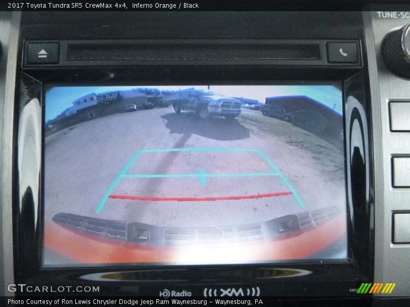 Inferno Orange / Black 2017 Toyota Tundra SR5 CrewMax 4x4