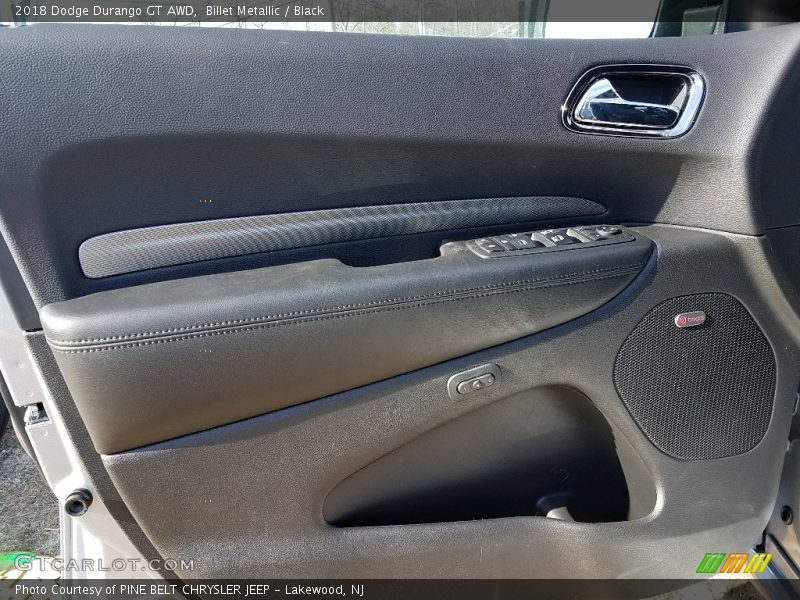 Billet Metallic / Black 2018 Dodge Durango GT AWD
