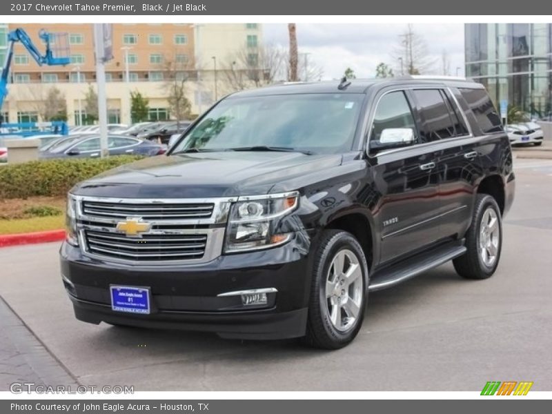 Black / Jet Black 2017 Chevrolet Tahoe Premier