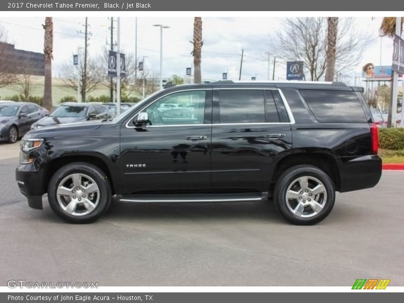 Black / Jet Black 2017 Chevrolet Tahoe Premier