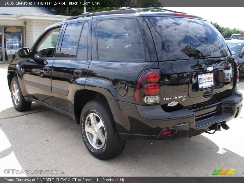 Black / Light Gray 2005 Chevrolet TrailBlazer LS 4x4