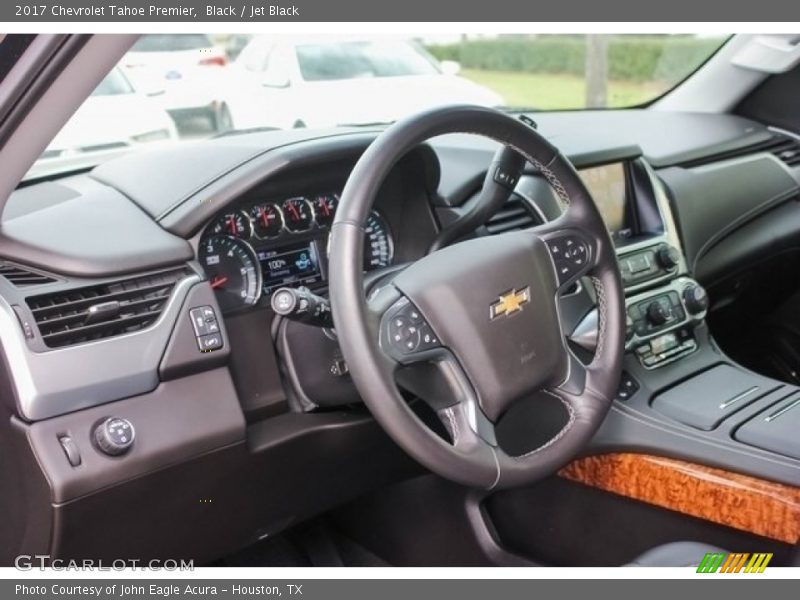 Black / Jet Black 2017 Chevrolet Tahoe Premier