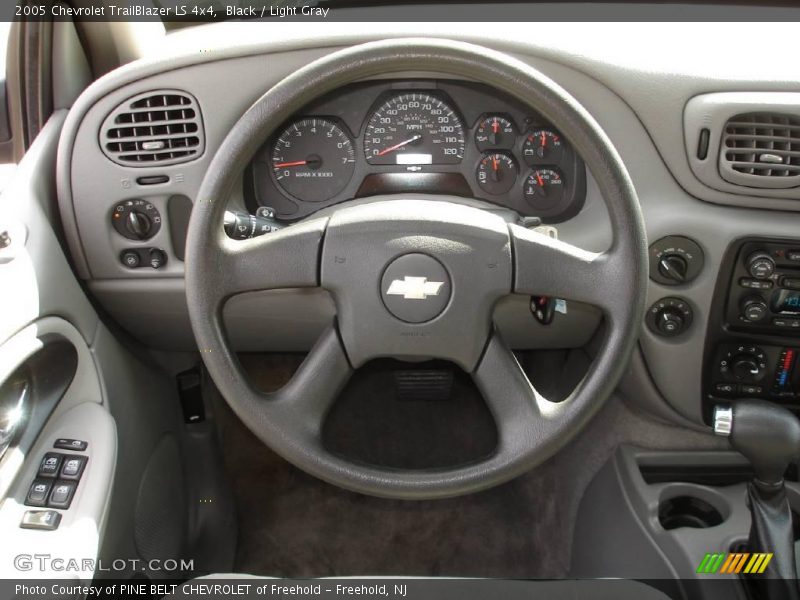 Black / Light Gray 2005 Chevrolet TrailBlazer LS 4x4