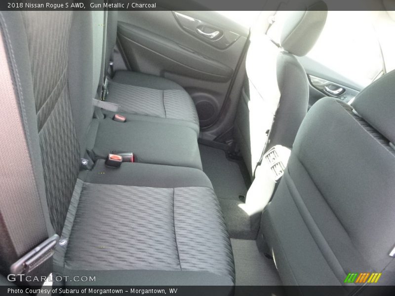 Gun Metallic / Charcoal 2018 Nissan Rogue S AWD
