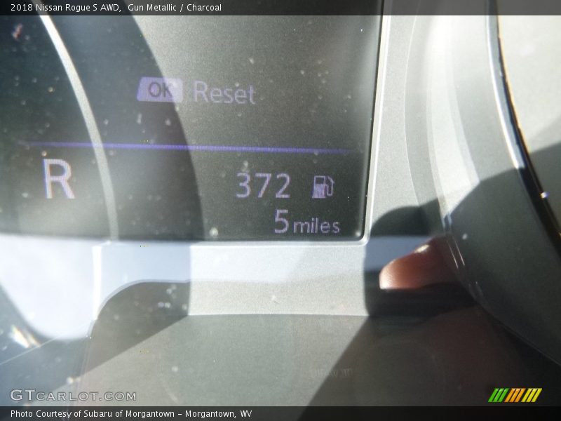 Gun Metallic / Charcoal 2018 Nissan Rogue S AWD