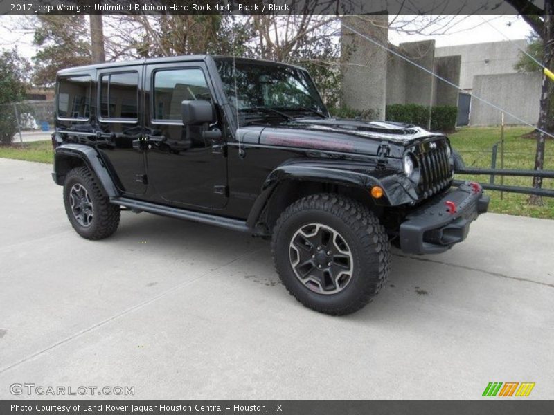 Black / Black 2017 Jeep Wrangler Unlimited Rubicon Hard Rock 4x4