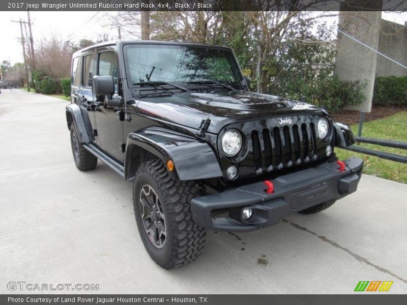 Black / Black 2017 Jeep Wrangler Unlimited Rubicon Hard Rock 4x4