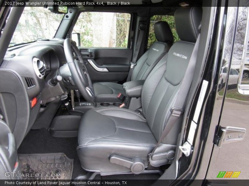  2017 Wrangler Unlimited Rubicon Hard Rock 4x4 Black Interior