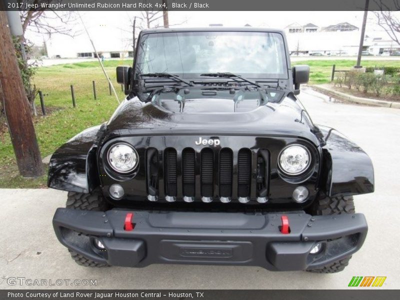 Black / Black 2017 Jeep Wrangler Unlimited Rubicon Hard Rock 4x4
