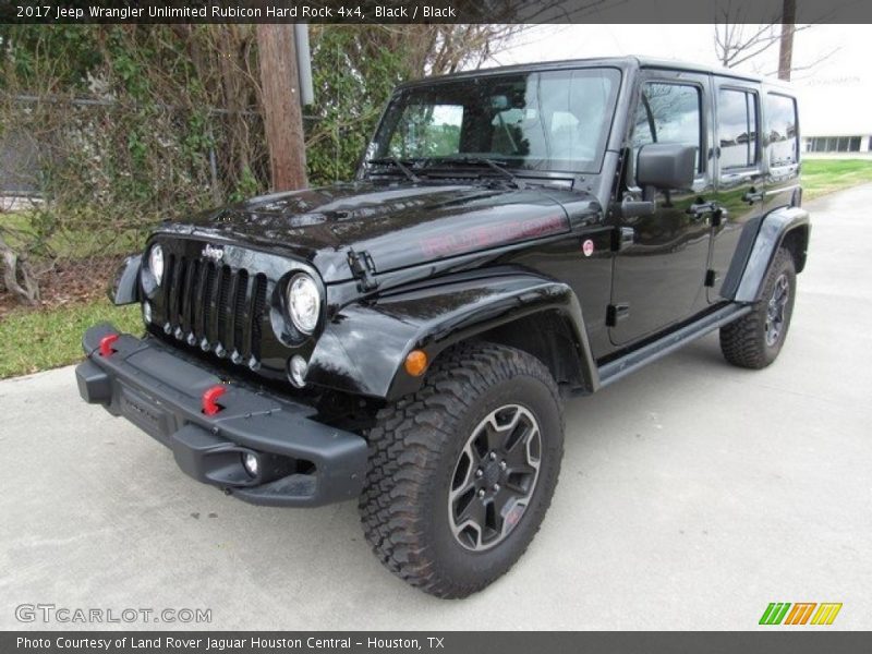 Front 3/4 View of 2017 Wrangler Unlimited Rubicon Hard Rock 4x4