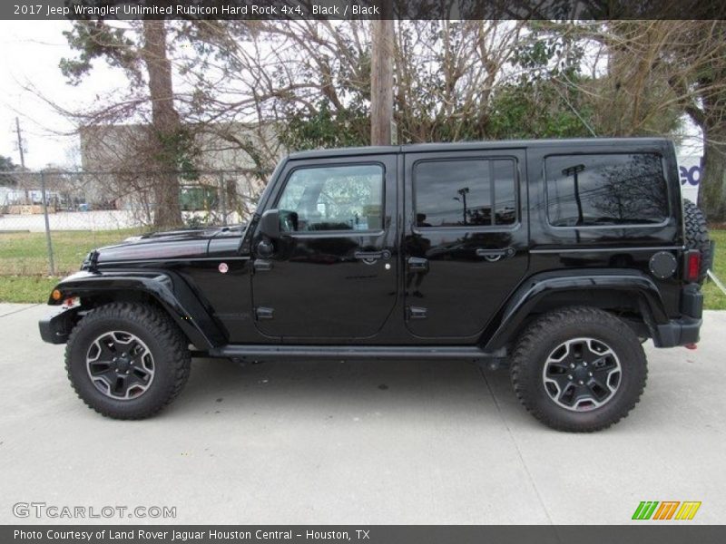Black / Black 2017 Jeep Wrangler Unlimited Rubicon Hard Rock 4x4