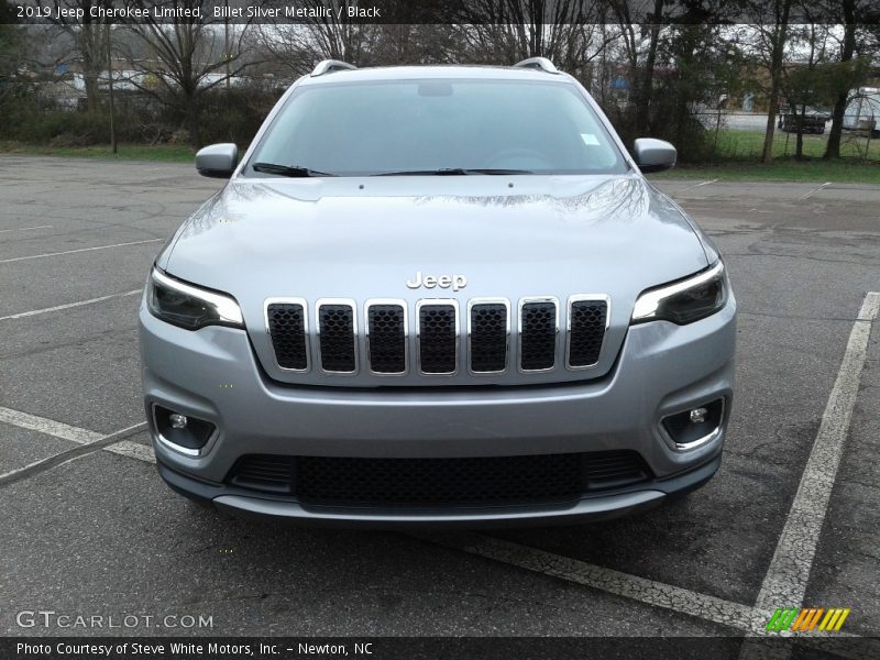 Billet Silver Metallic / Black 2019 Jeep Cherokee Limited