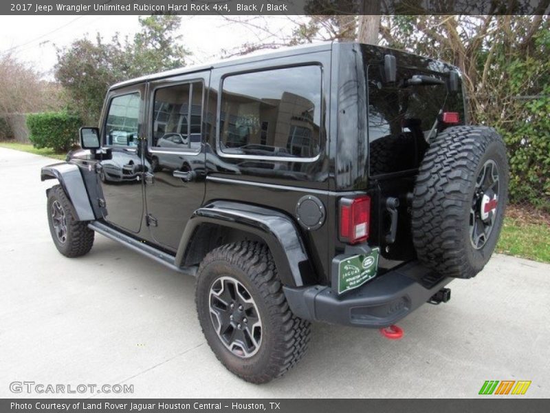 Black / Black 2017 Jeep Wrangler Unlimited Rubicon Hard Rock 4x4