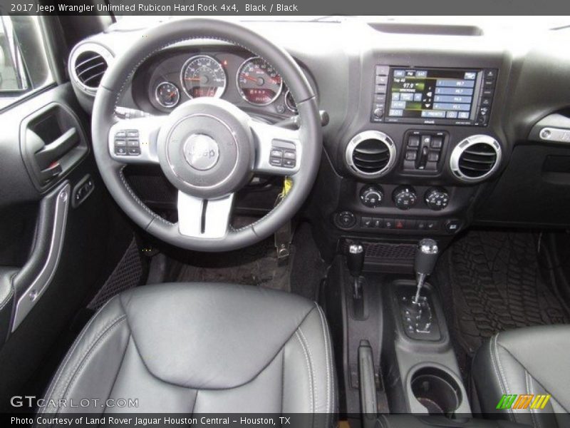 Dashboard of 2017 Wrangler Unlimited Rubicon Hard Rock 4x4