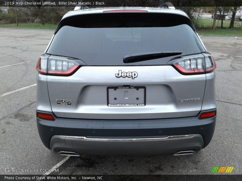 Billet Silver Metallic / Black 2019 Jeep Cherokee Limited