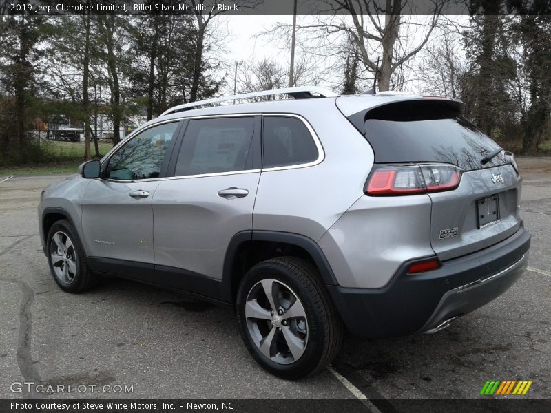 Billet Silver Metallic / Black 2019 Jeep Cherokee Limited