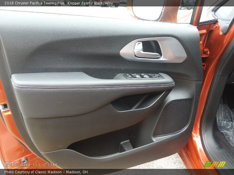 Copper Pearl / Black/Alloy 2018 Chrysler Pacifica Touring Plus