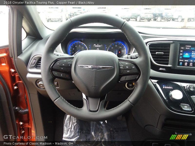 Copper Pearl / Black/Alloy 2018 Chrysler Pacifica Touring Plus
