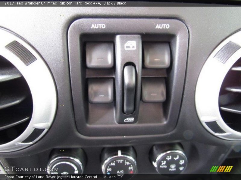 Black / Black 2017 Jeep Wrangler Unlimited Rubicon Hard Rock 4x4