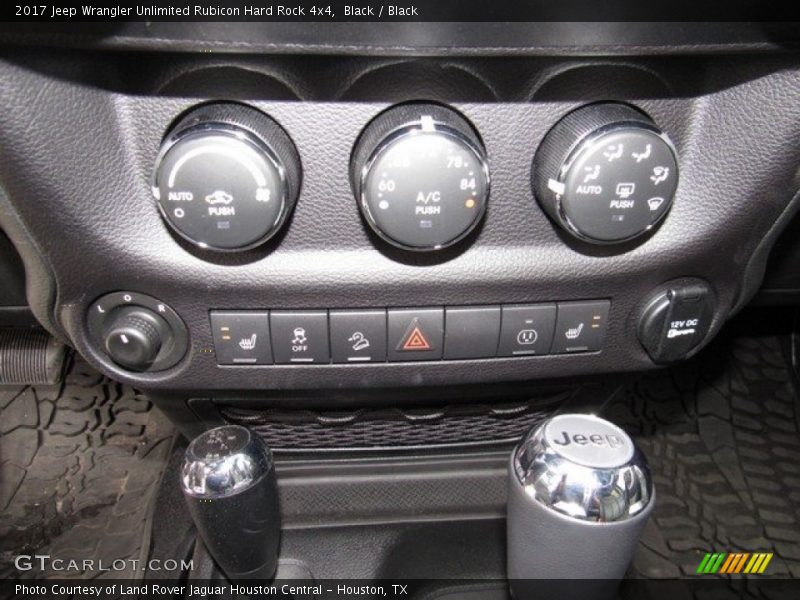 Black / Black 2017 Jeep Wrangler Unlimited Rubicon Hard Rock 4x4