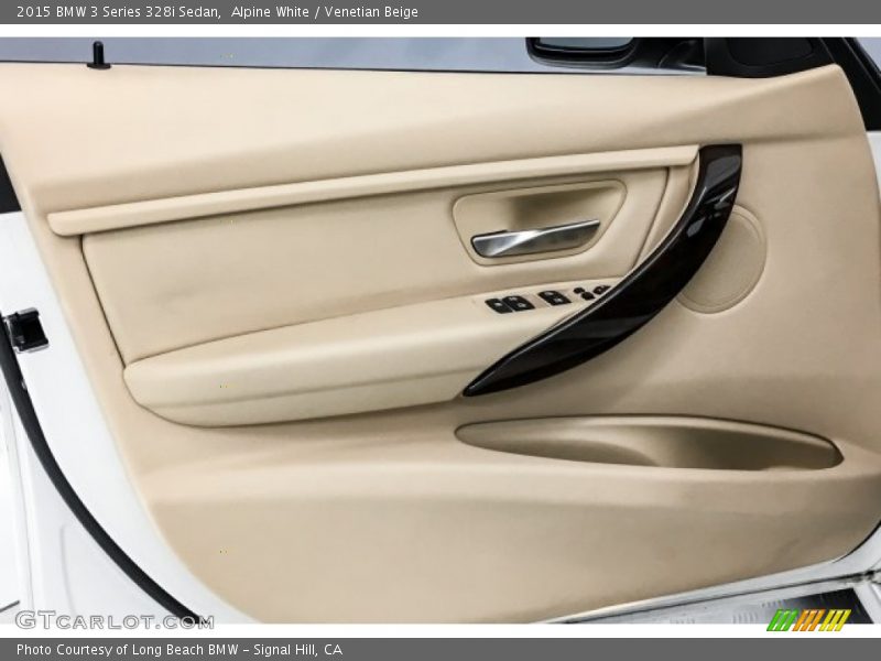 Alpine White / Venetian Beige 2015 BMW 3 Series 328i Sedan