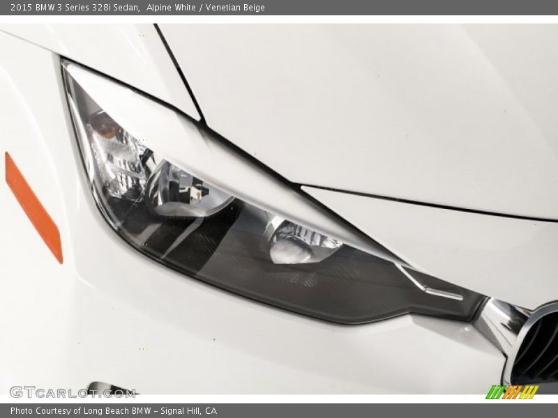 Alpine White / Venetian Beige 2015 BMW 3 Series 328i Sedan